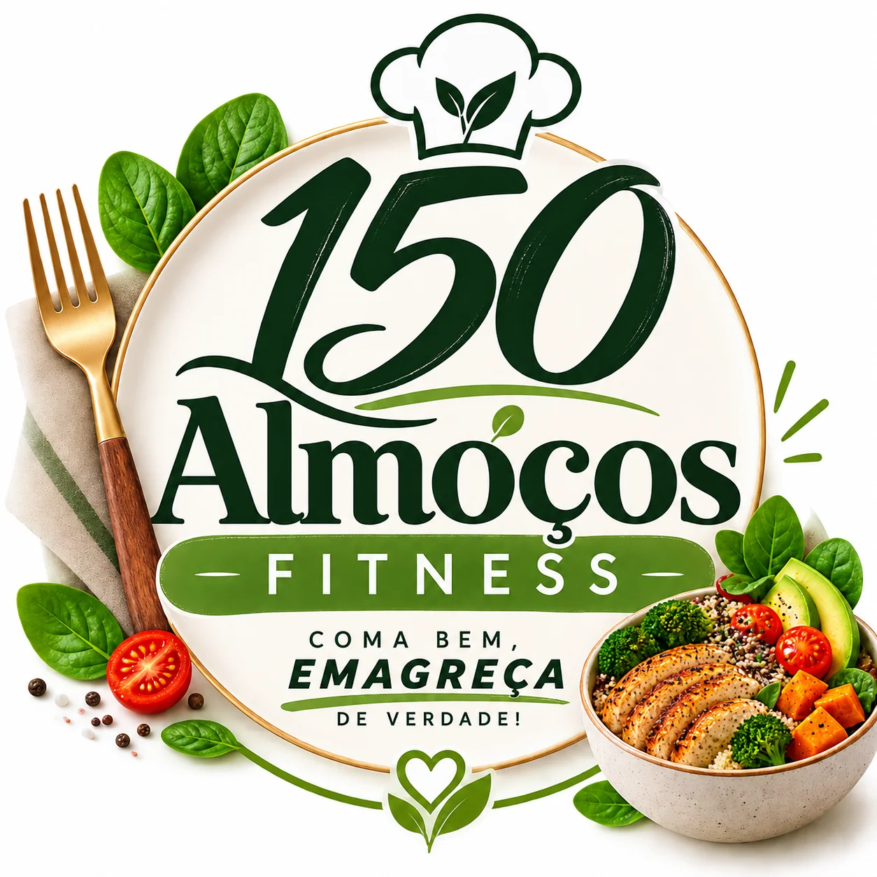 150 Almoços Fitness - Coma bem, emagreça de verdade